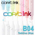 Copic Ink - B04 Tahitian Blue
